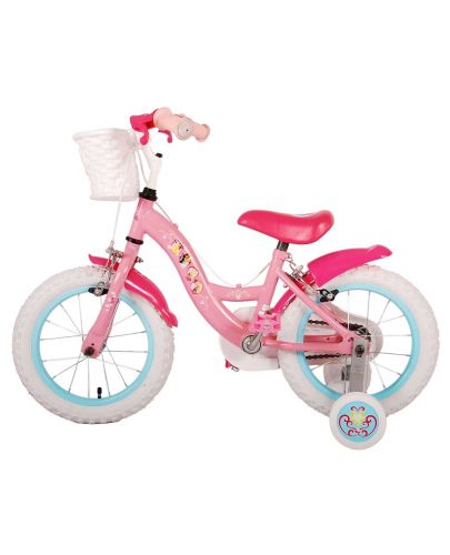 Детски велосипед с помощни колела E&L cycles - Disney Princess, 14'' - 2