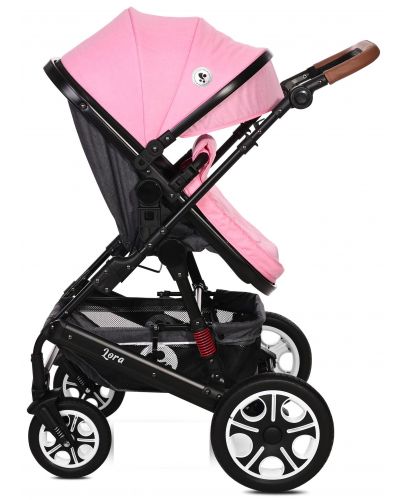 Детска комбинирана количка Lorelli - Lora Set, Candy Pink - 7