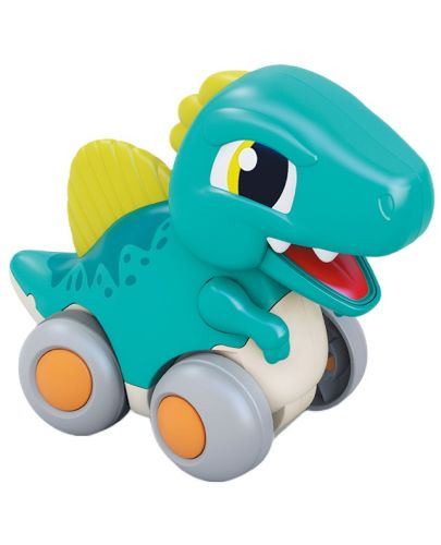 Детска играчка Hola Toys - Бързият динозавър, син - 1