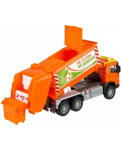 Детска играчка Majorette - Камион за боклук Volvo - 2
