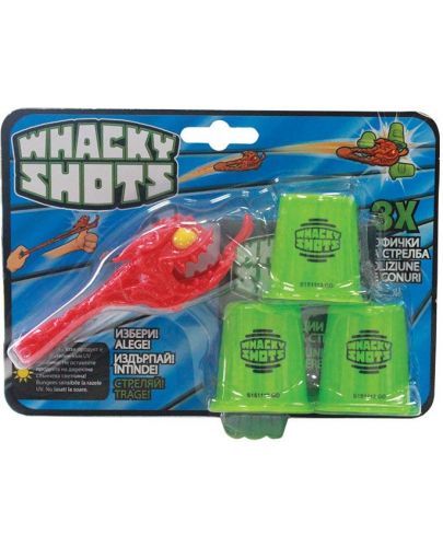 Детска играчка Yulu Whacky Shots - Чудовище, асортимент - 1