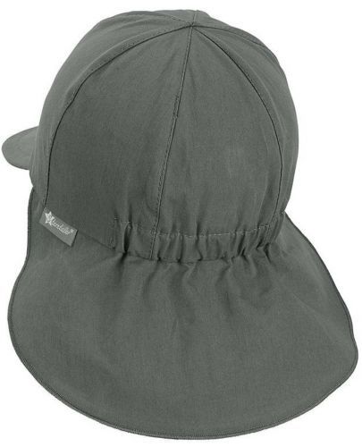 Детска лятна шапка с козирка и UV 50+ защита Sterntaler - 45 cm, 6-9 месеца, сива - 2
