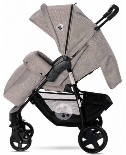 Детска лятна количка с покривало Lorelli - Daisy Basic, бежова - 4