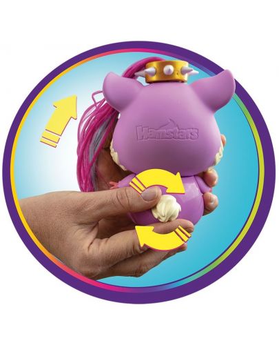 Детска играчка Hamstars - Хамстер за Прически, Cloe - 8