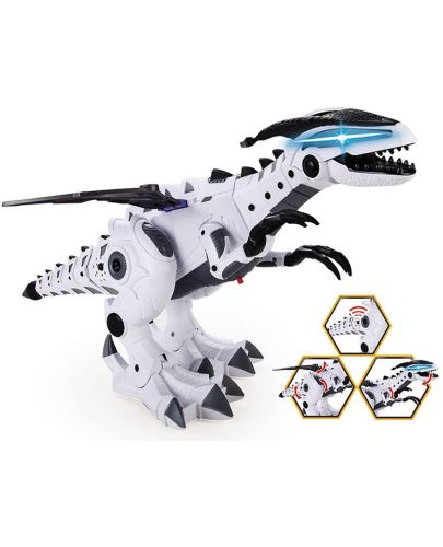Детска играчка Ocie - Динозавър робот, със звук и светлина - 1