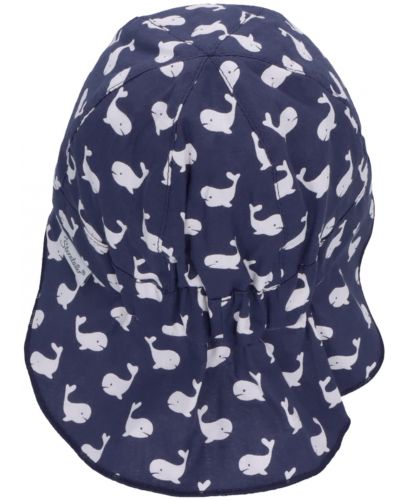 Детска шапка с козирка и UV 50+ защита Sterntaler - С китове, 49 cm, 12-18 месеца - 3