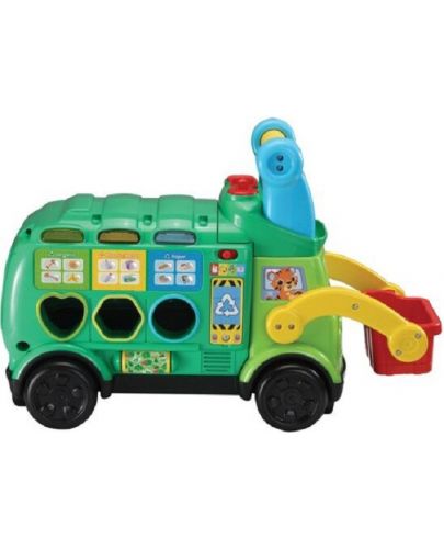 Детска играчка Vtech - Интерактивен камион за рециклиране - 2
