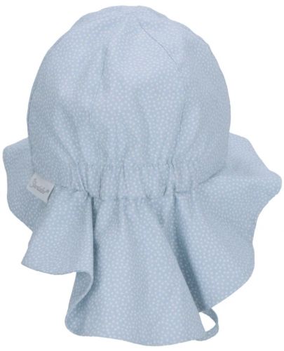 Детска лятна шапка с UV 50+ защита Sterntaler - 45 cm, 6-9 месеца, синя - 4