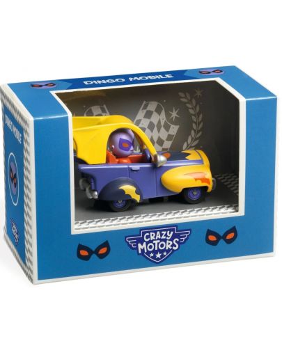 Детска играчка Djeco Crazy Motors - Количка Динго - 1