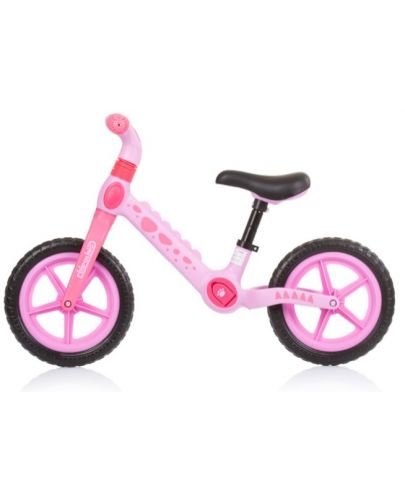 Детско колело за баланс Chipolino - Дино, розово - 2