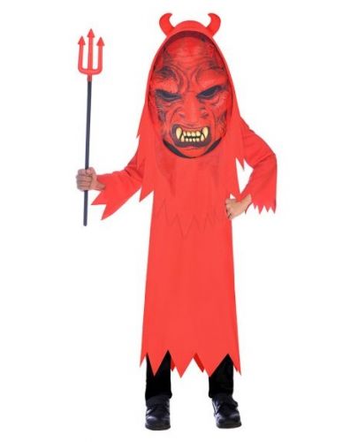 Детски карнавален костюм Amscan - Devil Big Head, 10-12 години - 1