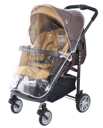 Комбинирана детска количка Zooper - Waltz, Khaki Plaid - 4