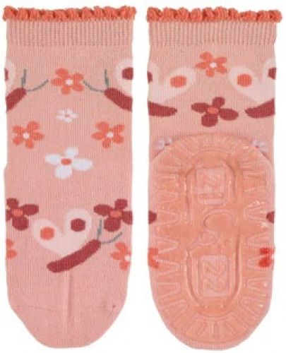 Детски чорапи със силикон Sterntaler - С пеперудки, 25/26 размер, 3-4 години - 3