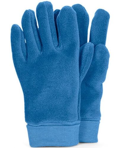 Детски поларени ръкавици Sterntaler - 9-10 години, сини - 1
