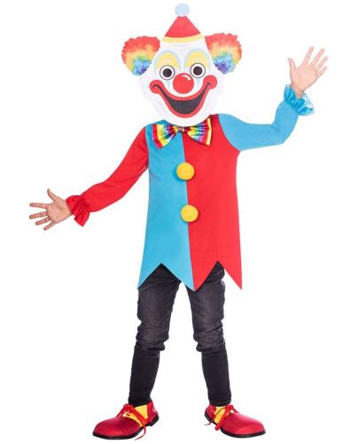 Детски карнавален костюм Amscan - Карнавален клоун, 10-12 години - 1