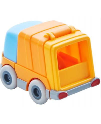 Детска играчка Haba - Камион за боклук с инерционен двигател - 2