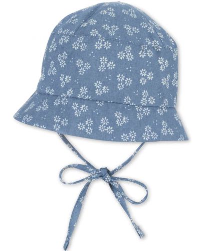 Детска лятна шапка с UV 50+ защита Sterntaler - 47 cm, 9-12 мeсеца, синя - 1