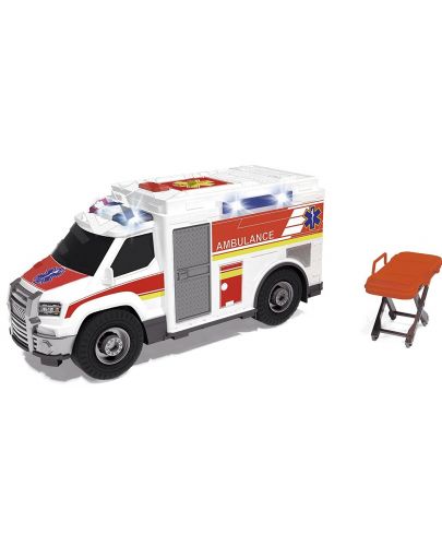 Детска играчка Dickie Toys - Линейка, със звуци и носилка - 2