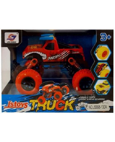 Детска количка Raya Toys - Power Stunt Trucks, асортимент - 7