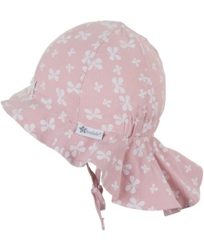 Детска лятна шапка с UV 50+ защита Sterntaler - С цветя, 45 cm, 6-9 месеца - 2