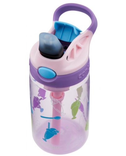Детска бутилка за вода Contigo Easy Clean - Strawberry Shakes, 420 ml - 2