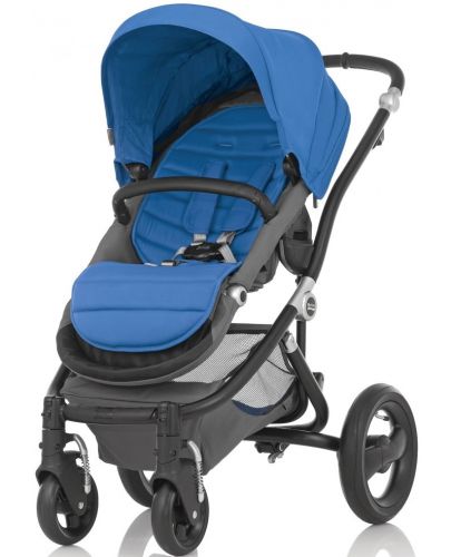 Детска комбинирана количка Britax Affinity, синя - 1