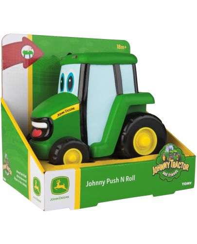 Детска играчка Тракторът Джони John Deere - Натисни и тръгни - 2
