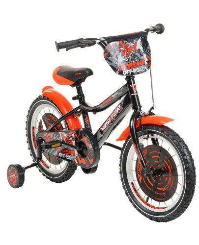 Детски велосипед Venera Bike - Xtreme Visitor, 16'', черен - 4