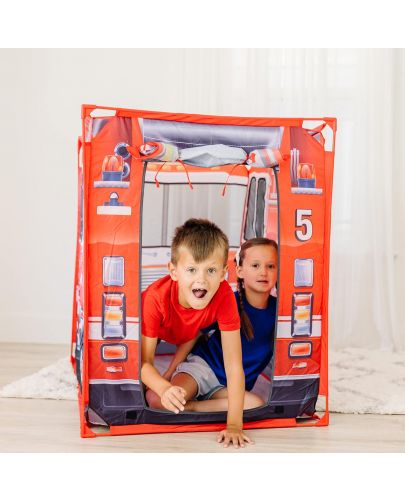 Детска палатка за игра Melissa & Doug - Пожарна кола - 5