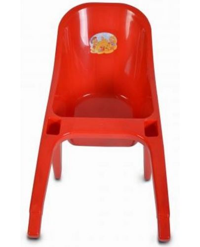 Детска играчка Mochtoys - Строителна количка, червена - 3