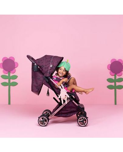 Детска количка Cosatto Woosh XL - Fairy Garden, лилава - 4