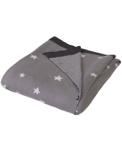 Детско одеяло Baby Matex - Pattern, 80 x 100 cm, Звездички - 1