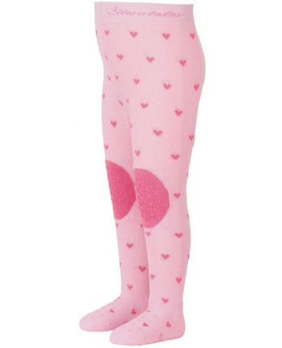 Детски чорапогащник за пълзене Sterntaler - Мишле, 92 cm, 2-3 години, розов - 1