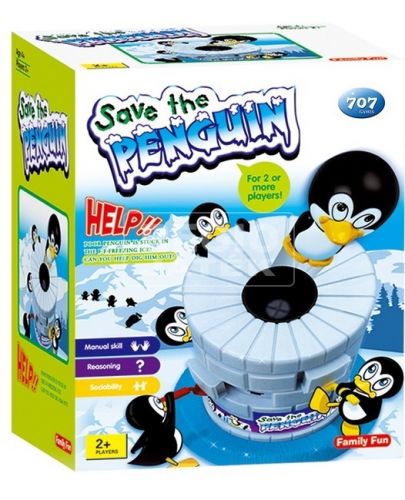 Детска игра Kingso - Иглу спаси пингвина - 1