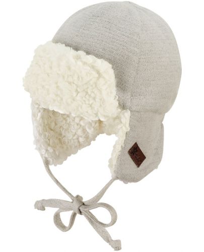 Детска зимна шапка ушанка Sterntaler - За момчета, 39 cm, 3-4 месеца - 1