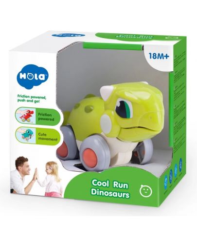 Детска играчка Hola Toys - Бързият динозавър, зелен - 2