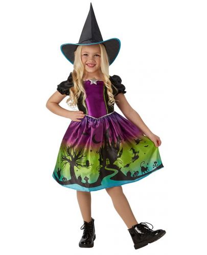 Детски карнавален костюм Rubies - Оmbre Witch, размер S - 1