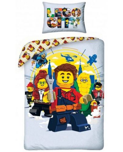 Детски спален комплект Uwear - LEGO City - 1