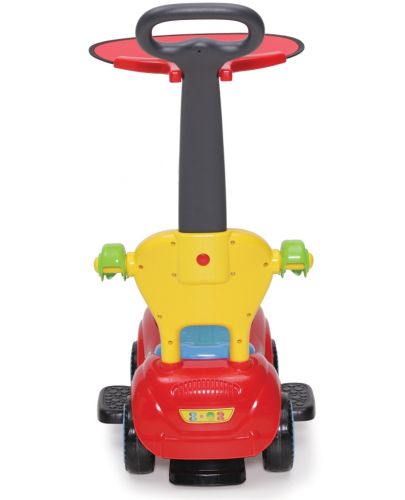 Детска кола за бутане Moni - Panda JY-Z02A, червена - 3