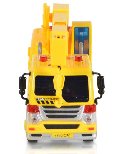 Детска играчка Moni Toys - Камион с кабина и кран, 1:16 - 4