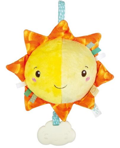 Детска плюшена играчка Clementoni Baby - Слънце - 1