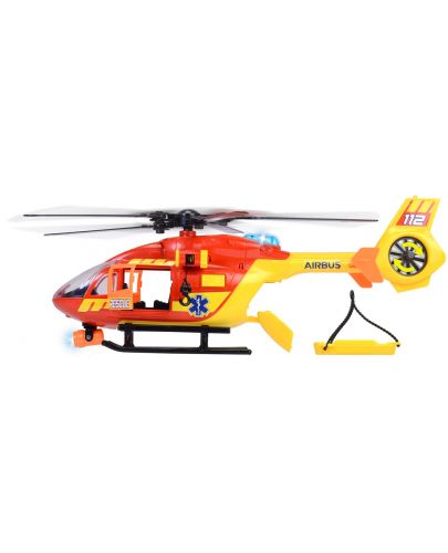 Детска играчка Dickie Toys - Спасителен хеликоптер, със звуци и светлини - 3