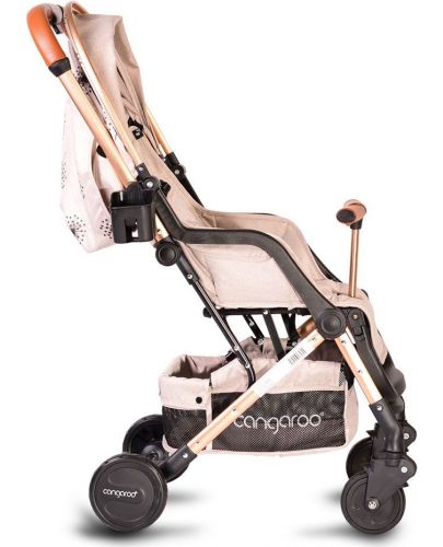 Детска количка Cangaroo - Mini, бежова - 7