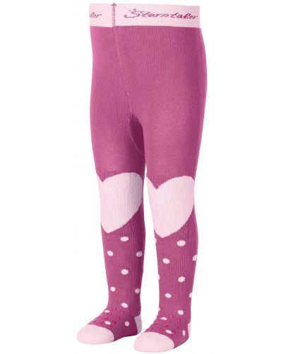 Детски чорапогащник за пълзенe Sterntaler - 92 cm, 2-3 години, розов - 1
