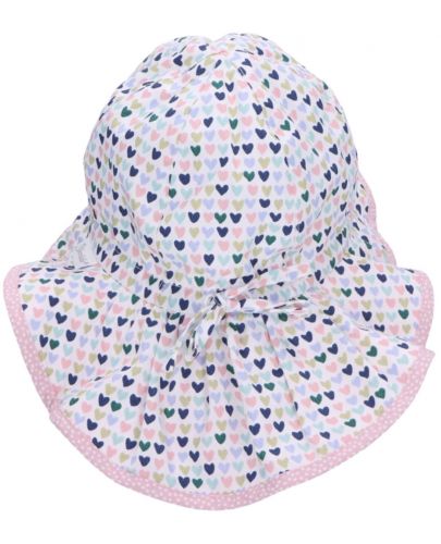Детска шапка с UV 50+ защита Sterntaler - С цветни сърца, 51 cm, 18-24 месеца - 4