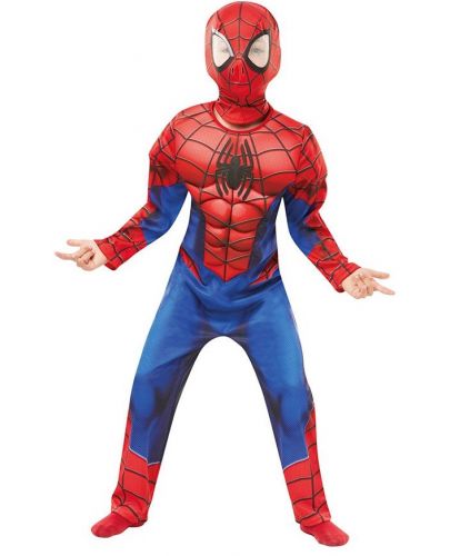 Детски карнавален костюм Rubies - Spider-Man Deluxe, 9-10 години - 2