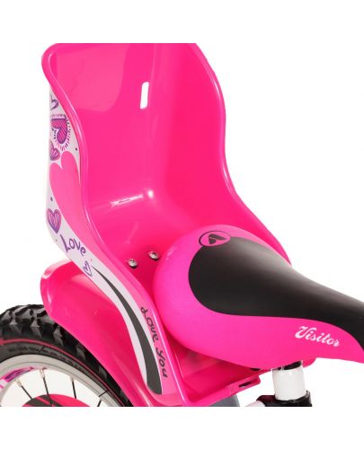Детски велосипед Venera Bike - Little Heart, 16'', розов - 6