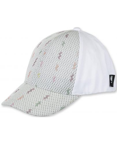 Детска бейзболна шапка Sterntaler - Бяла, 53 cm, 2-4 години - 1