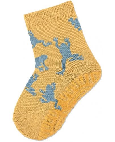 Детски чорапи със силиконова подметка Sterntaler - С хамелеон, 19/20 размер, 12-18 месеца, 2 чифта - 2