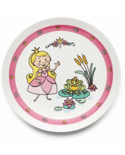 Детски сет за хранене Zilverstad - Принцеса, 5 части - 3